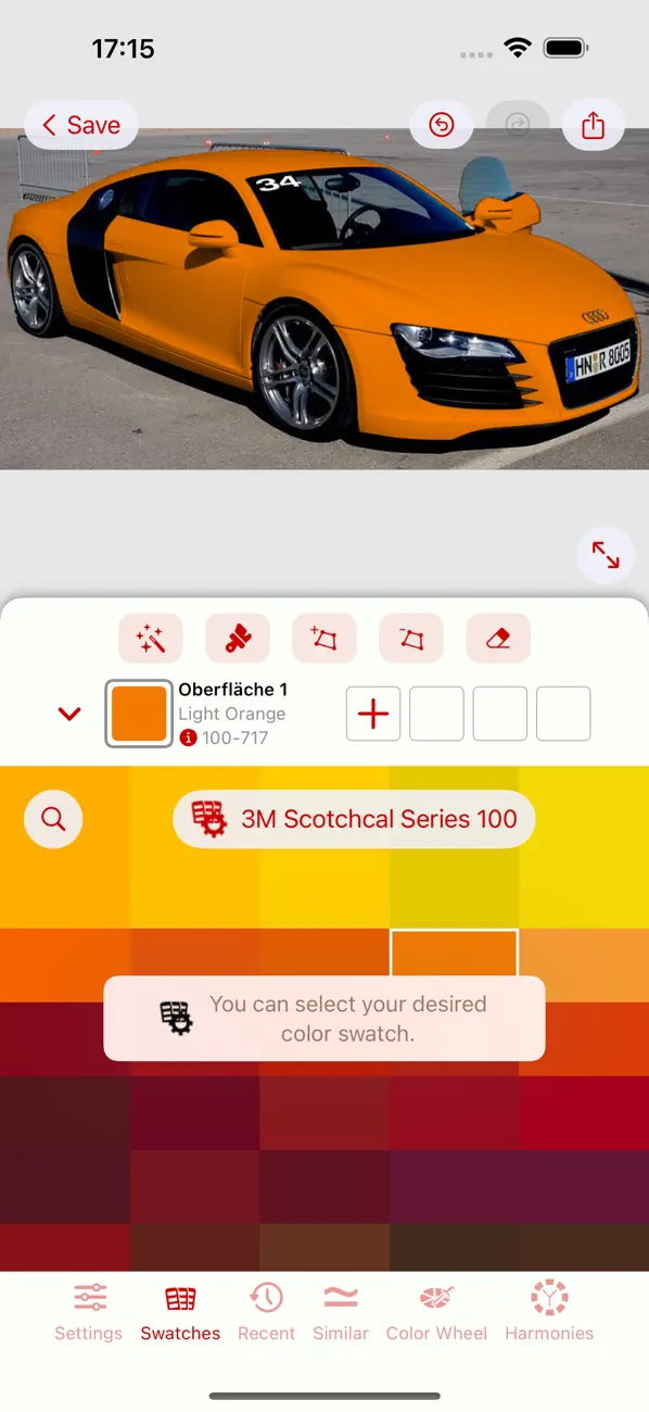 #4. CAL Select (iOS) โดย: Colorix SA