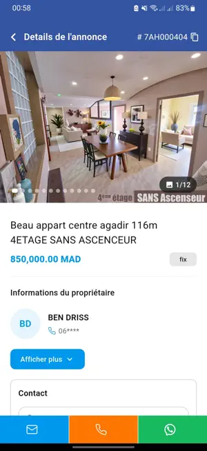 2p.ma - Immobilier Maroc screenshot 2