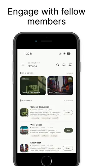 SALUTE Community screenshot 3