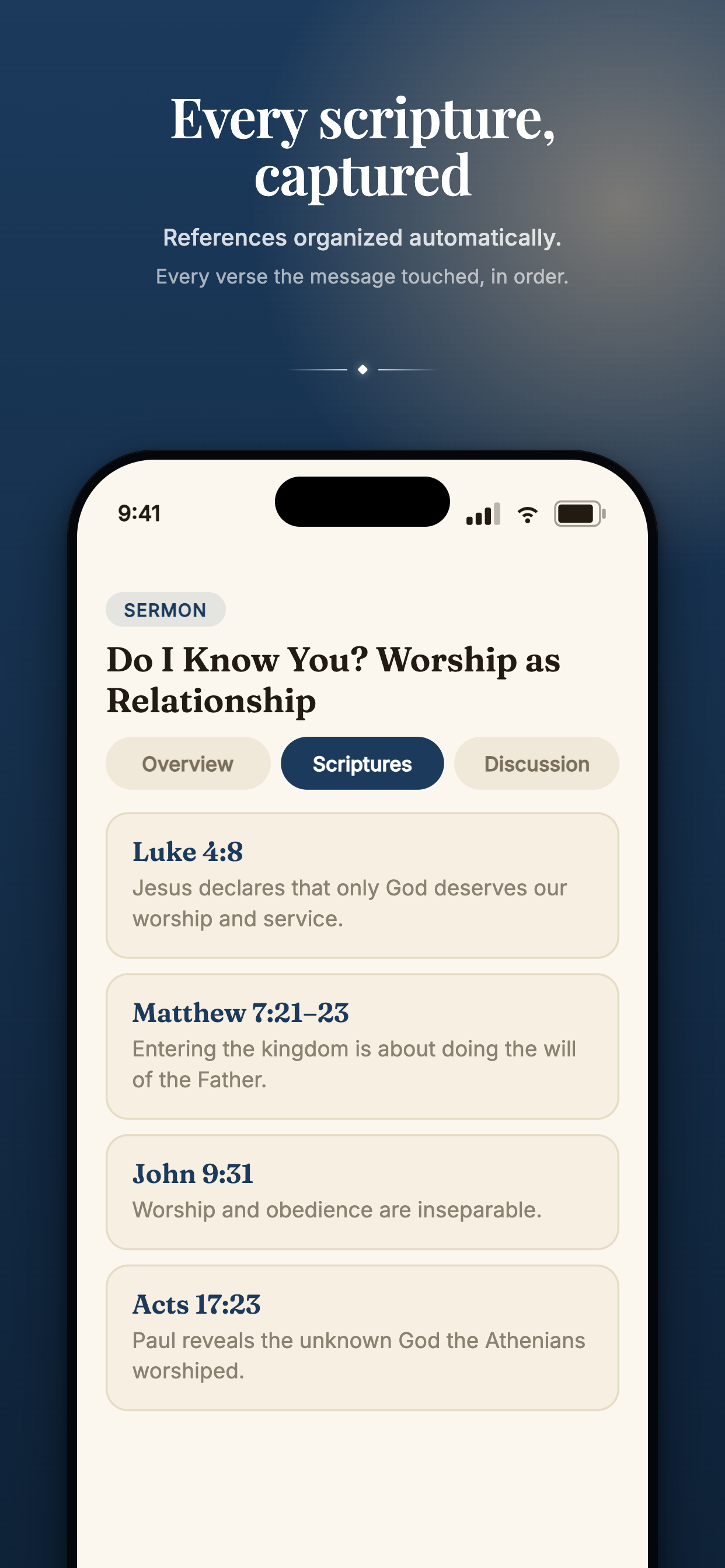 Remain: Ai Sermon Notetaker