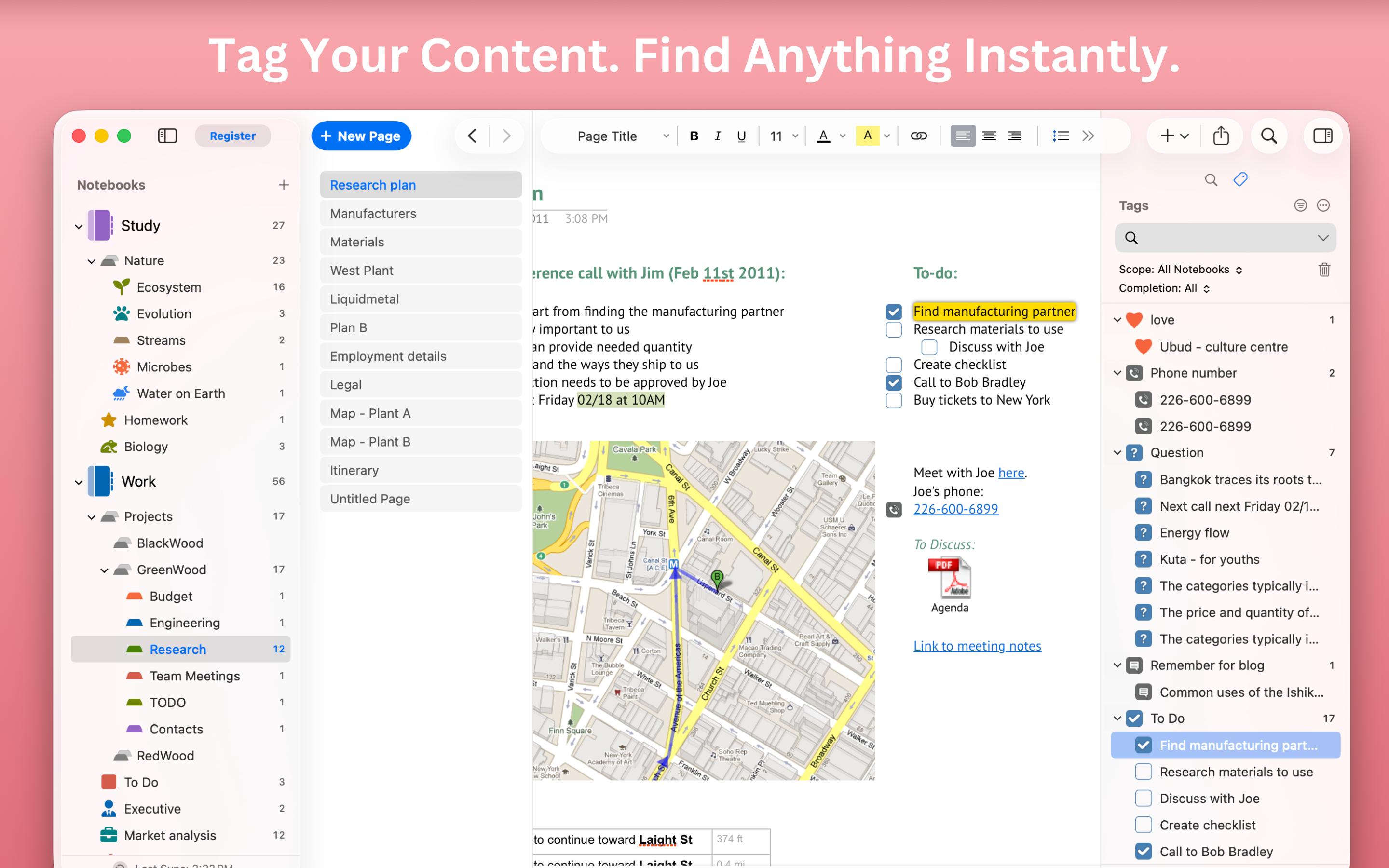 Outline: Notes and More