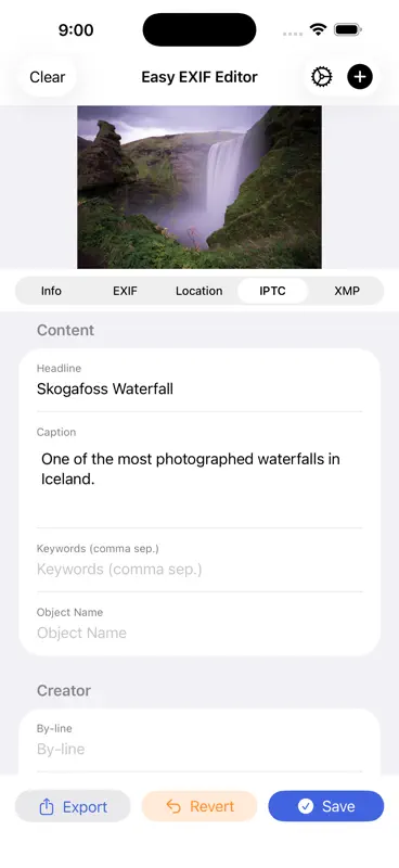 Easy Exif Editor screenshot 5 of 8