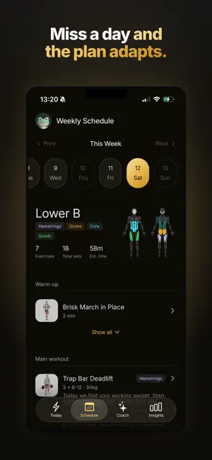 Ionik Health: Gym Workout Plan screenshot 4