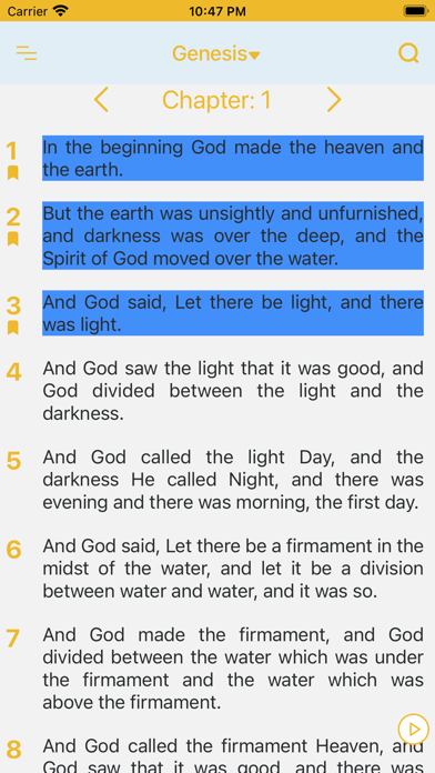 Eastern Orthodox Bible (EOB) Screenshot