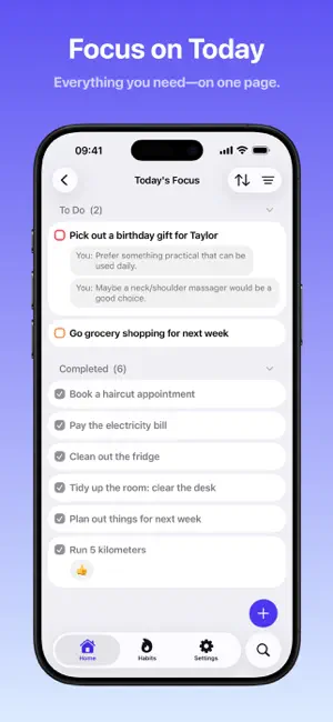 Avanti: To-Dos,Habits&Memories screenshot 2