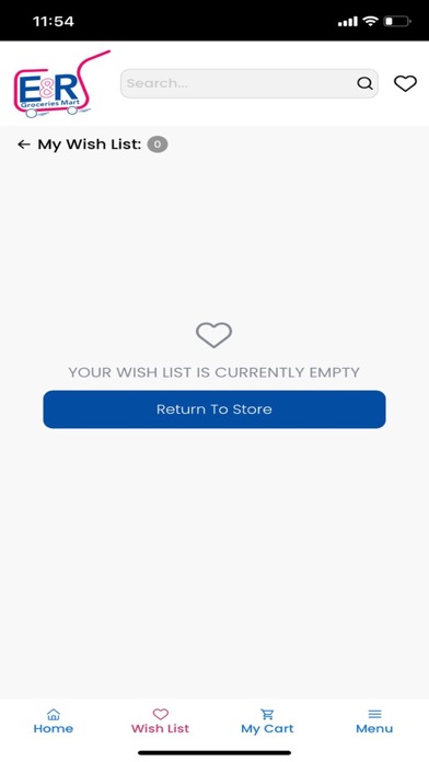 E&R Groceries Screenshot