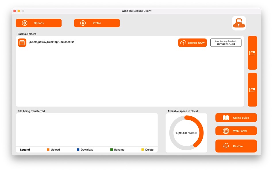 #3. Secure Client (macOS) Podle: Babylon Cloud