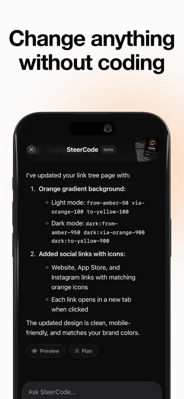 SteerCode: Vibe Coding Builder screenshot 7 of 7