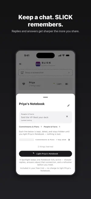 SLICK: AI Texting Assistant screenshot 3