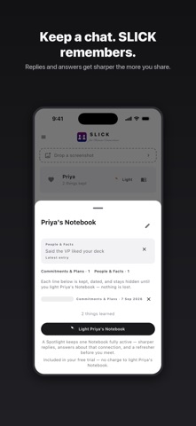 SLICK: AI Texting Assistant Screenshot 3 of 3
