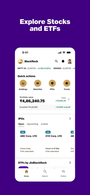 JioBlackRock - Trade & Invest screenshot 3