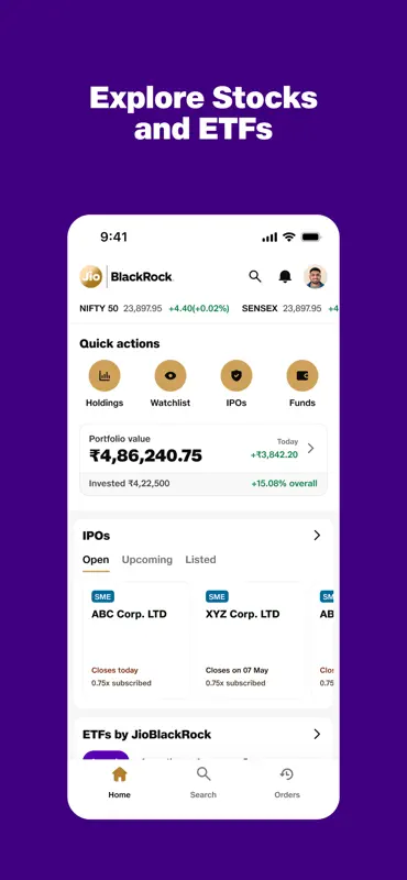 JioBlackRock - Trade & Invest screenshot 3 of 7