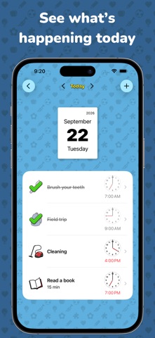 Visual Schedule: Week Planner iPhone screenshot