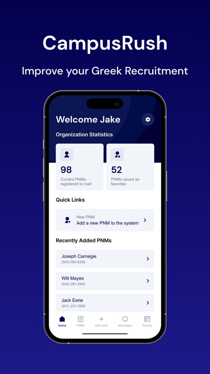 Campus Rush Recruitment screenshot-3