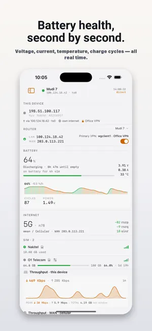 Glint Router Monitor screenshot 2