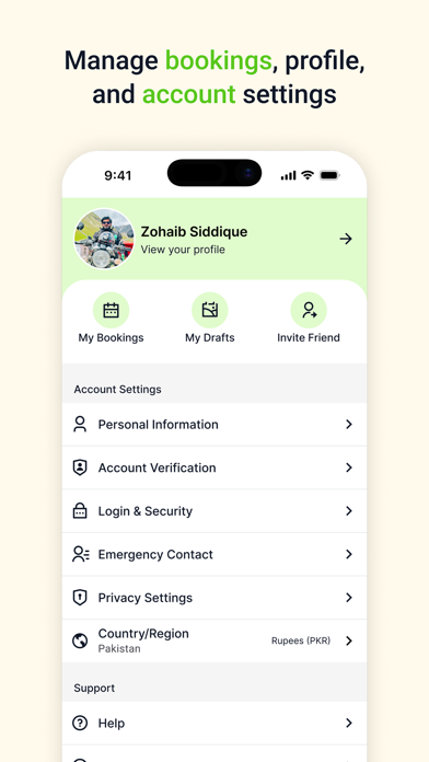 App screenshot