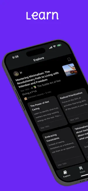 StashBeam: Read-It-Later AI screenshot 1