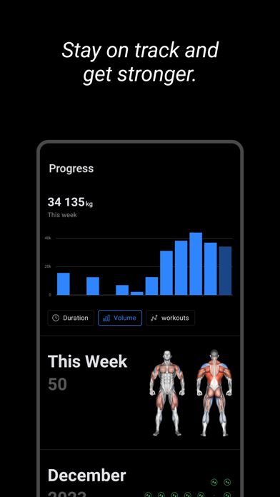 Lyfta: Gym Workout Tracker Screenshot