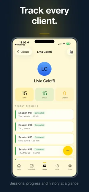 TrainingData: Personal Trainer screenshot 2