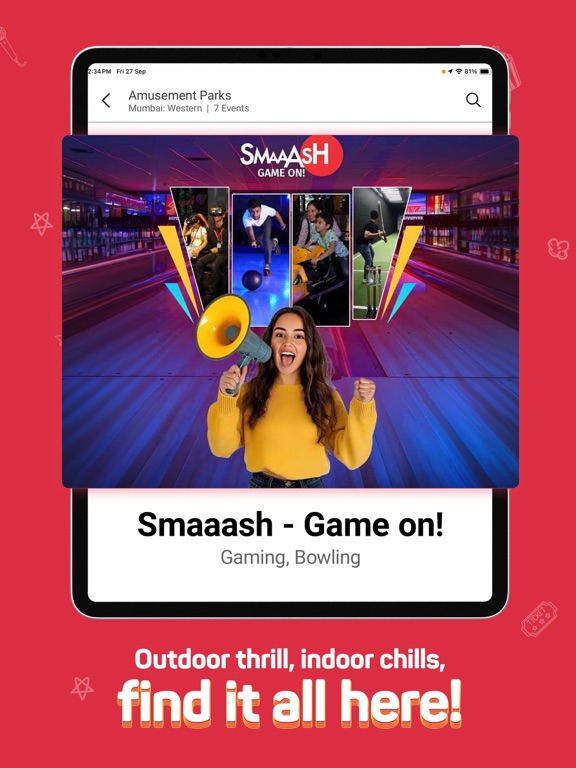 BookMyShow | Movies & Events App Store preview screenshot 6