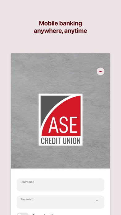 Screenshot #1 pour ASE Credit Union