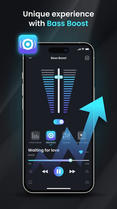 Screenshot 3 of Volume Booster: Amplify Bass App