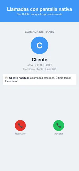 Softphone Gtphone screenshot 1