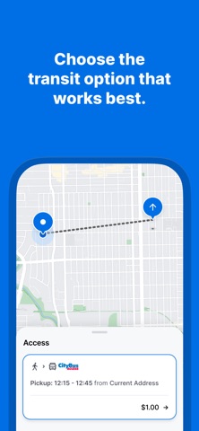 CityBus Access iPhone screenshot