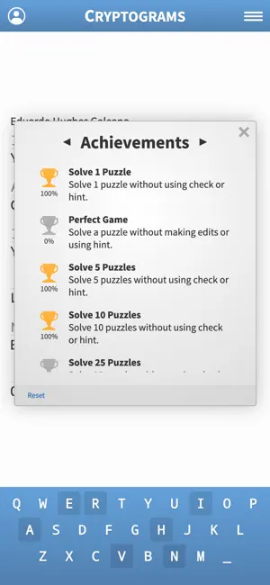 Cryptogram · Cryptoquote Game screenshot 6