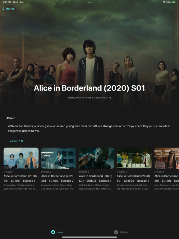 Screenshot #5 pour BigPlay - IPTV M3U Player