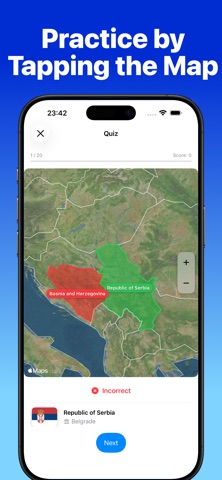 World Map Geography Quiz Screenshot 5 of 5