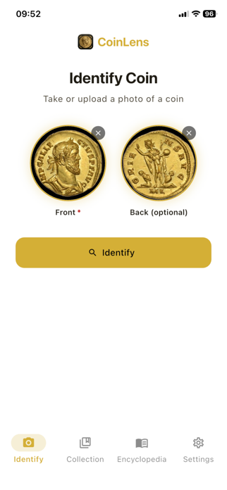 CoinLens-Coin Value Identifier Screenshot 4 of 6