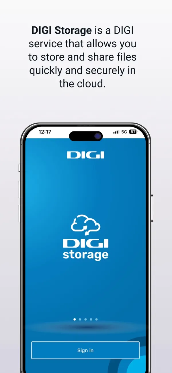 Screenshot #1 pour Digi Storage