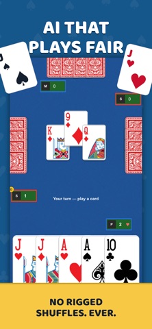 Euchre Card Game Classic iPhone screenshot