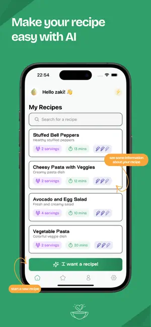 Yoummy | AI Cooking Assistant screenshot 1