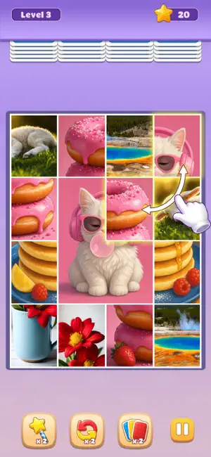 Jigsaw Moments : Card Story screenshot 1