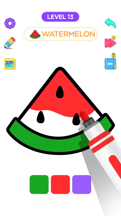 Coloring Book ASMR Drawing