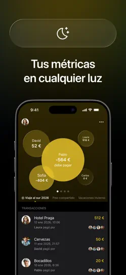 Captura de pantalla de Settle Up - Group Expenses en iPhone 4