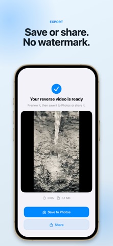 ReverseClip: Video Reverser Screenshot 4 of 5