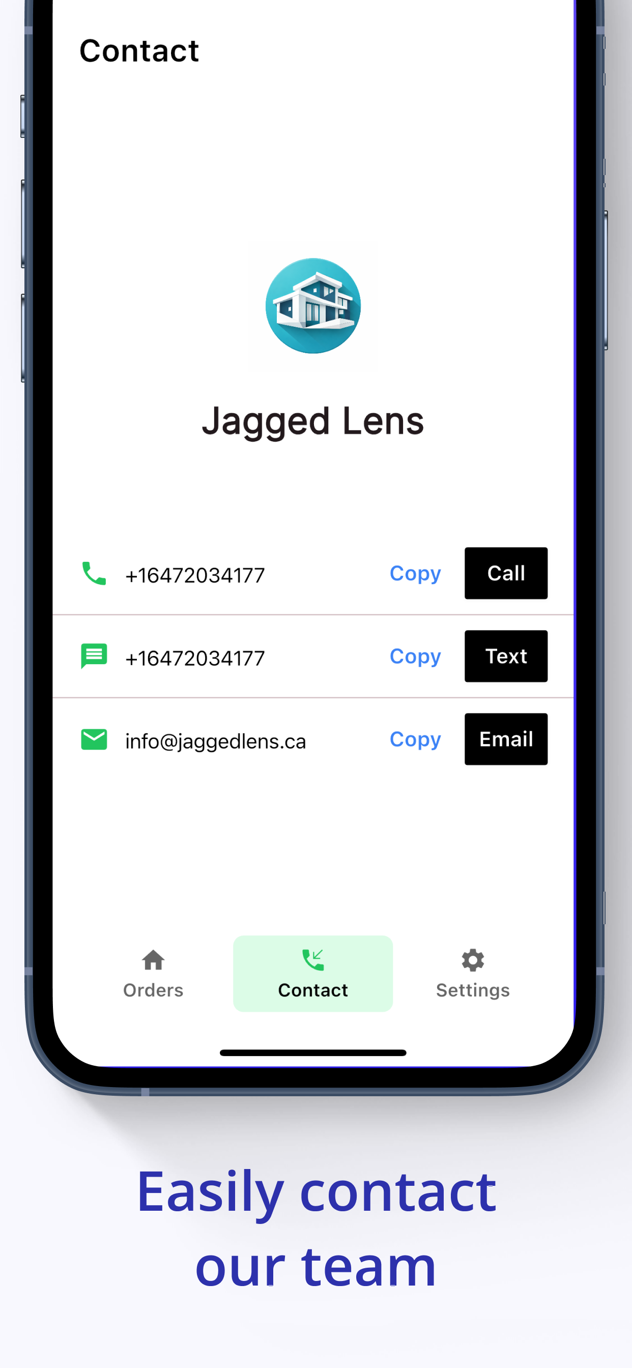 Jagged Lens