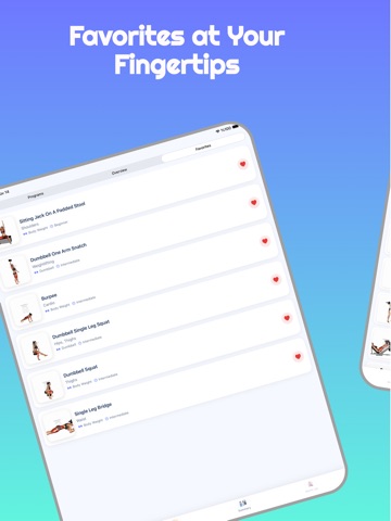 Fitnessly – Workout Programs iPad screenshot