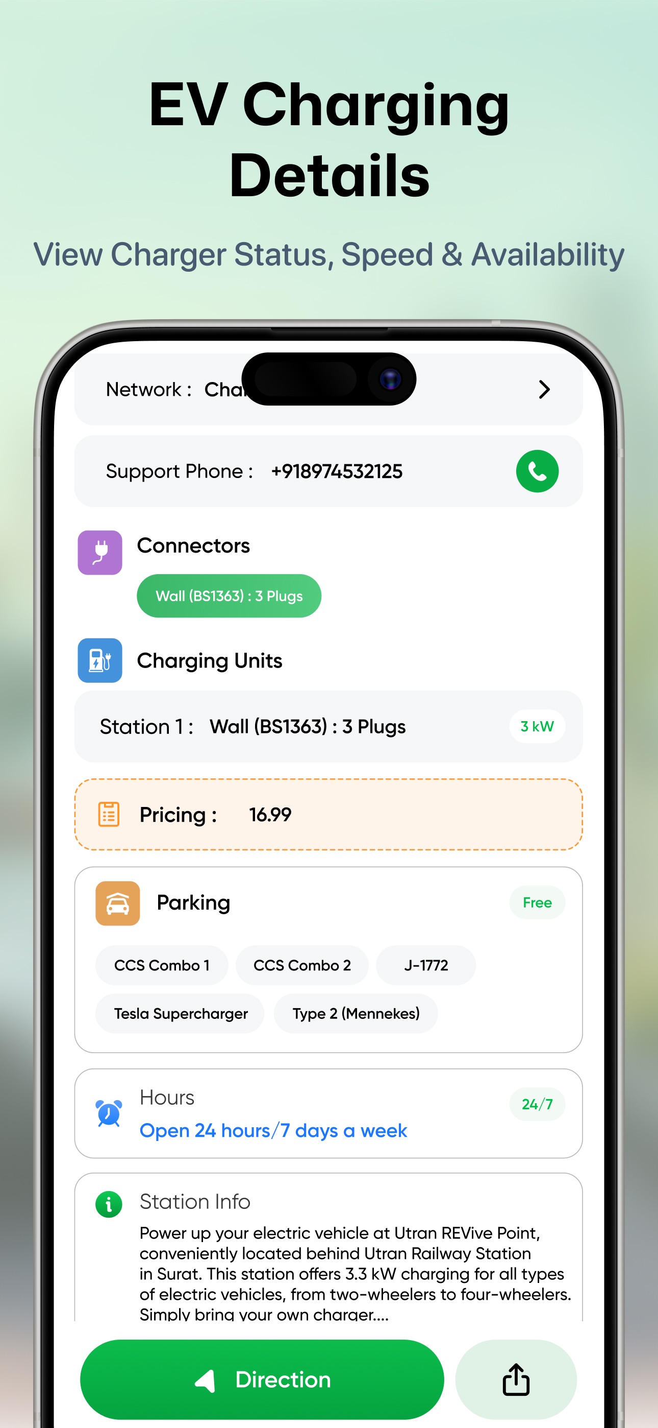 Screenshot 6 of EV charging Point: Station map
