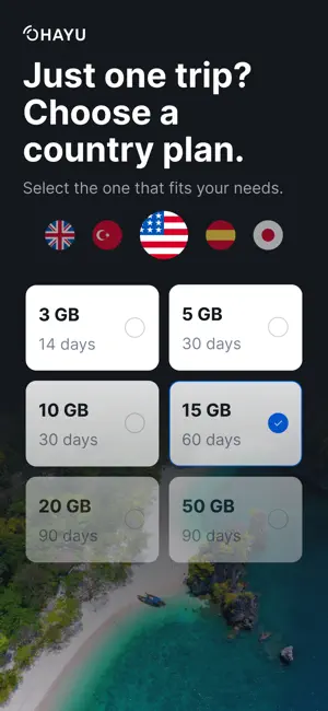 Ohayu: eSIM & Travel Internet screenshot 3
