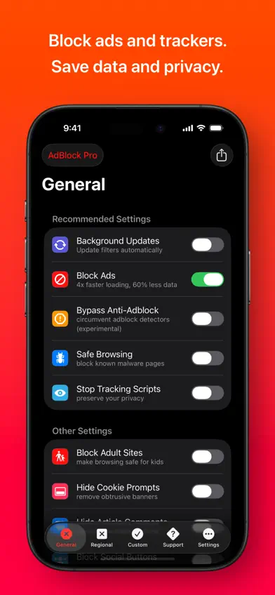 AdBlock Pro for Safari screenshot 2