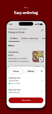 Tacos el Rey WA iPhone screenshot