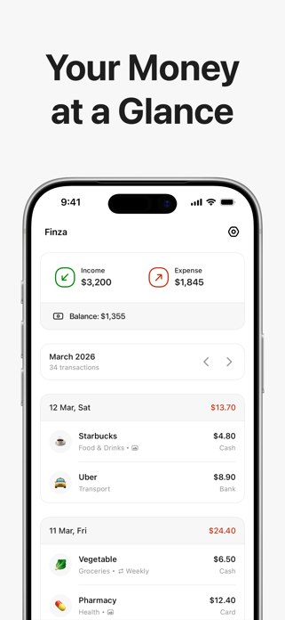 Expense tracker Money manager Screenshot 4 of 5