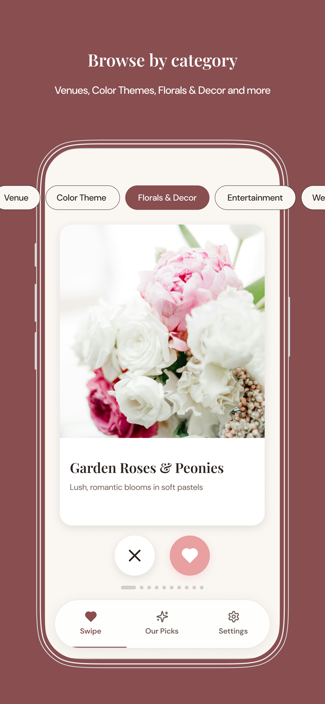 Vow & Choose: Wedding App screenshot 4