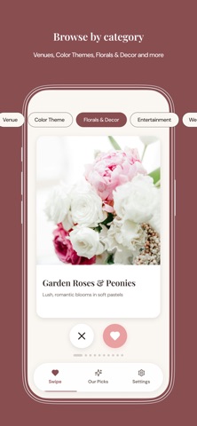 Vow & Choose: Wedding App Screenshot 4 of 5