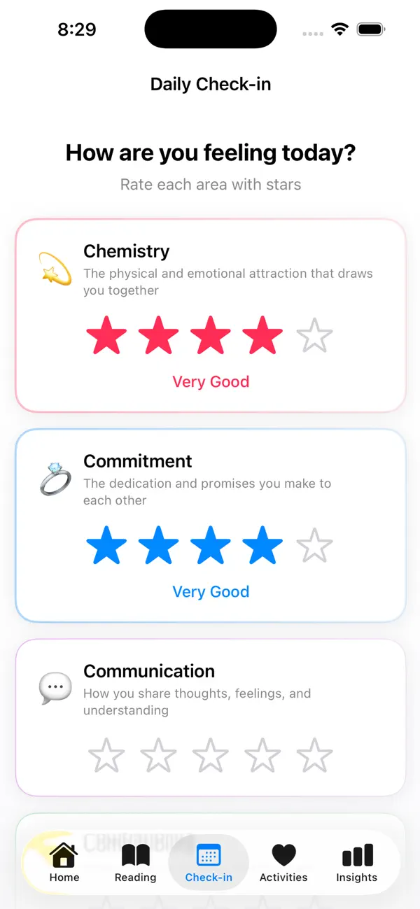Screenshot #3 pour The 5 C's of Love