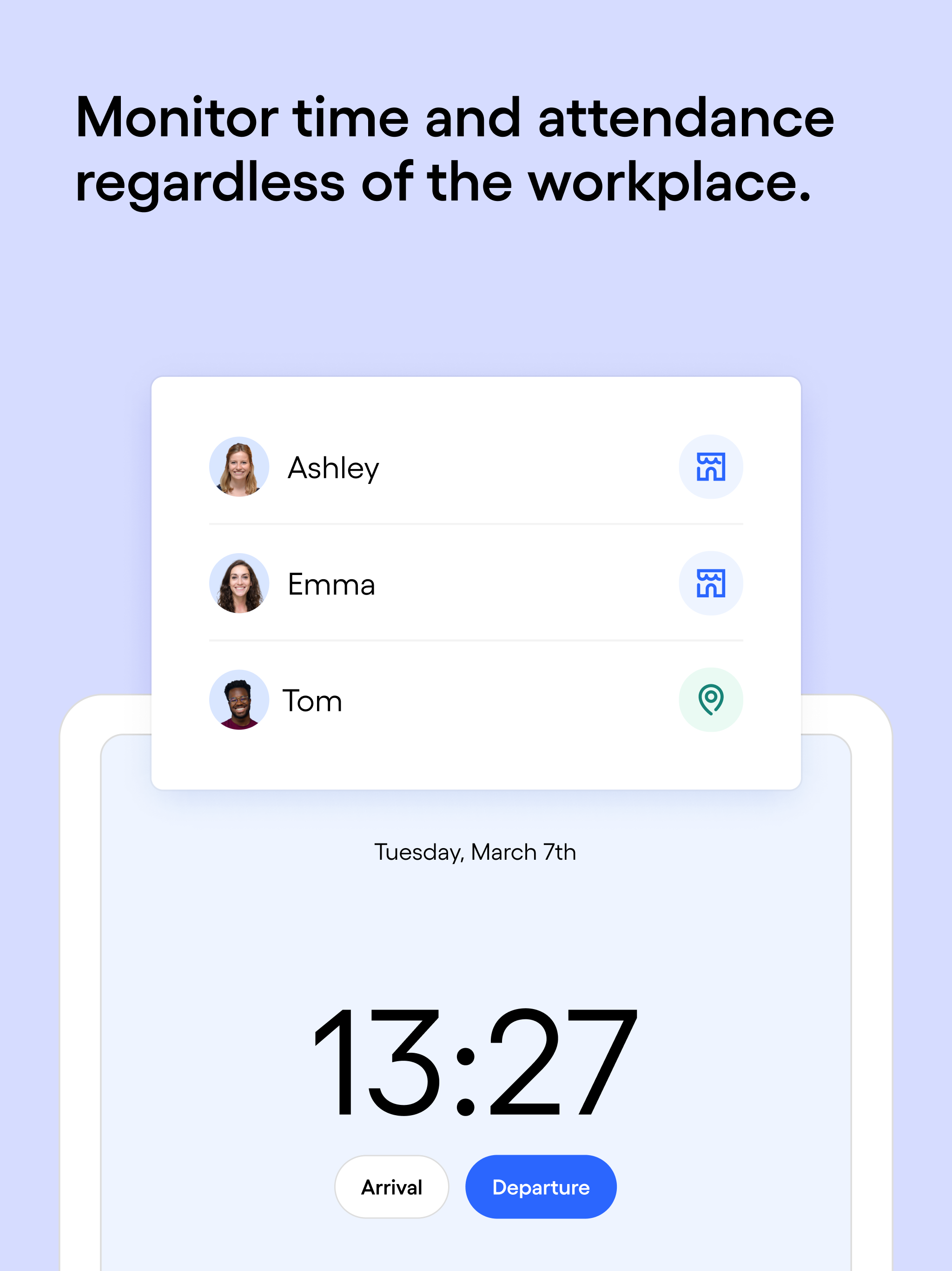 Skello: time clock